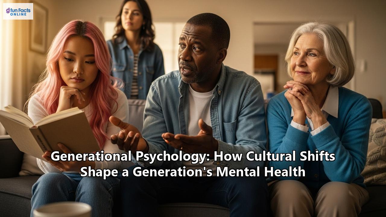Generational Psychology: How Cultural Shifts Shape a Generation's Mental Health