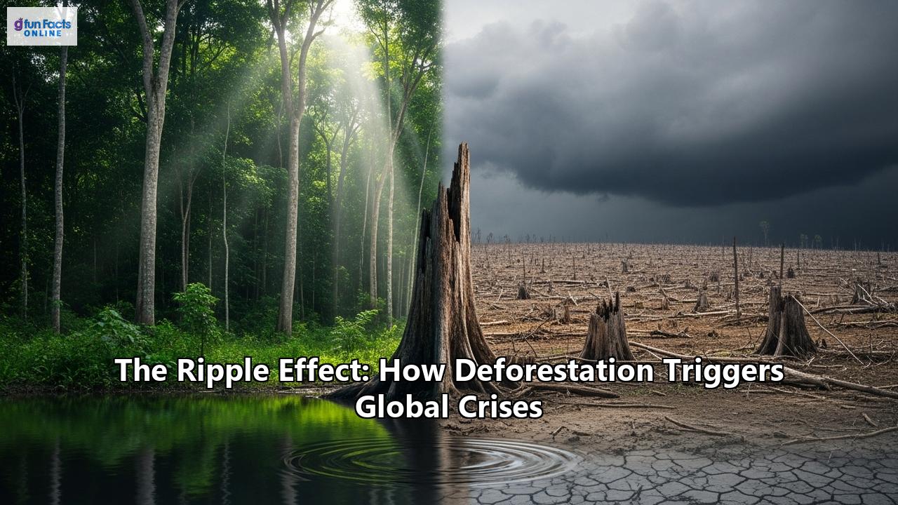 The Ripple Effect: How Deforestation Triggers Global Crises