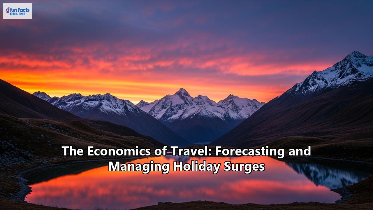 The Economics of Travel: Forecasting and Managing Holiday Surges