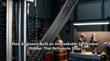 How Engineers Built an Unbreakable 3D-Printed Rubber That Refuses to Snap