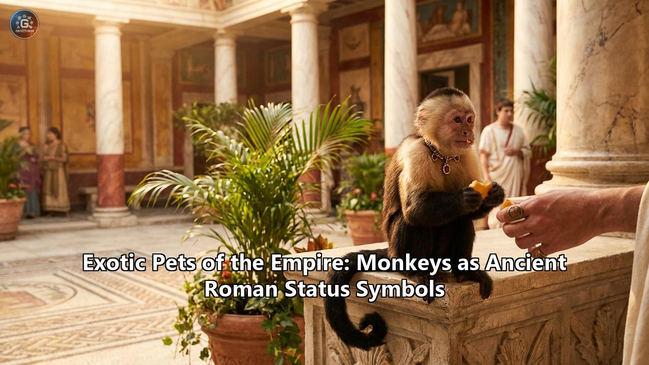 Exotic Pets of the Empire: Monkeys as Ancient Roman Status Symbols
