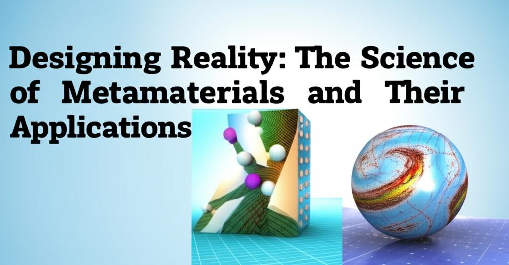 Designing Reality: The Science of Metamaterials and Their Applications