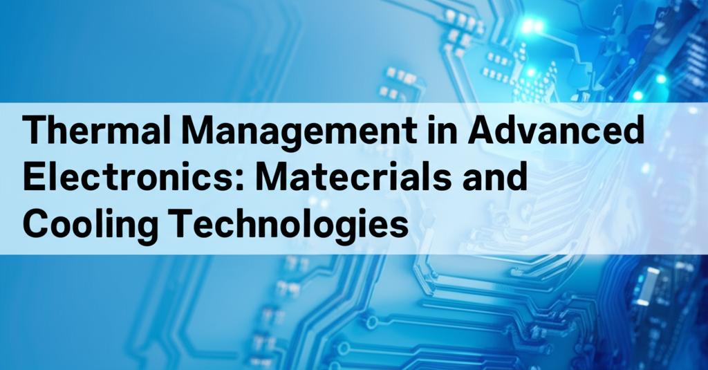 Thermal Management in Advanced Electronics: Materials and Cooling Technologies