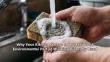 Why Your Kitchen Sponge Is Not the Worst Environmental Part of Washing Dishes by Hand