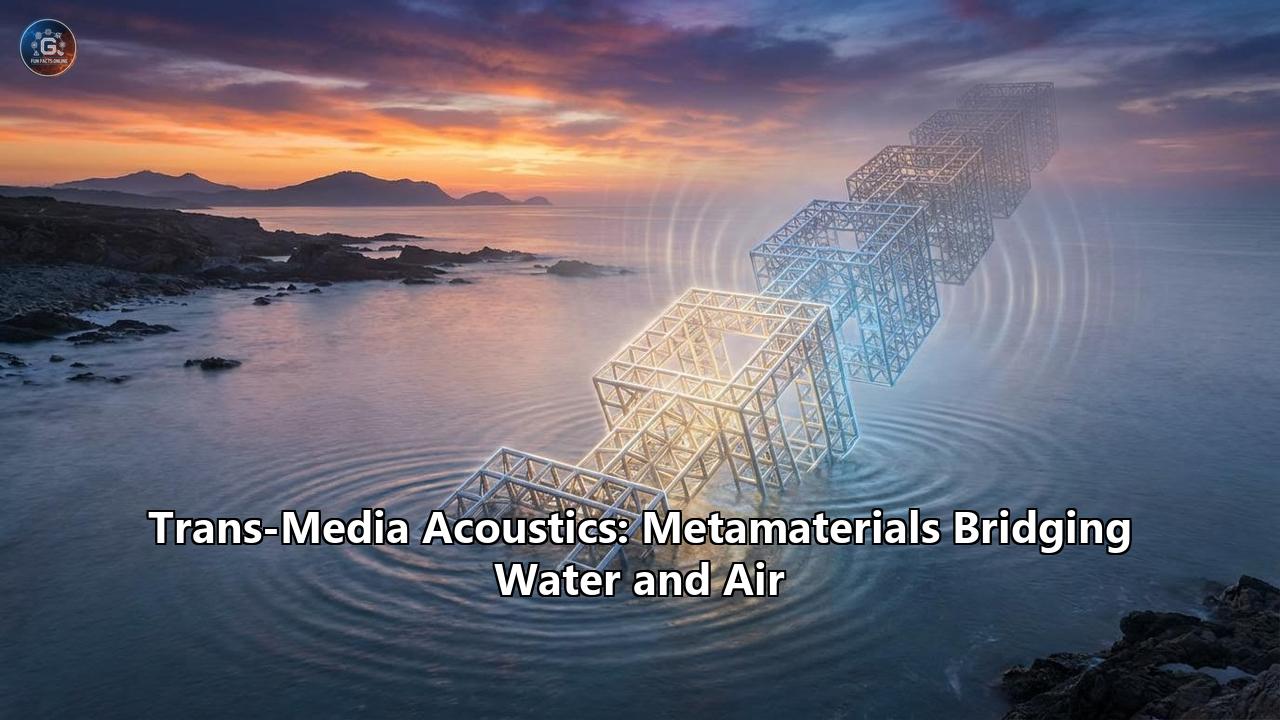 Trans-Media Acoustics: Metamaterials Bridging Water and Air