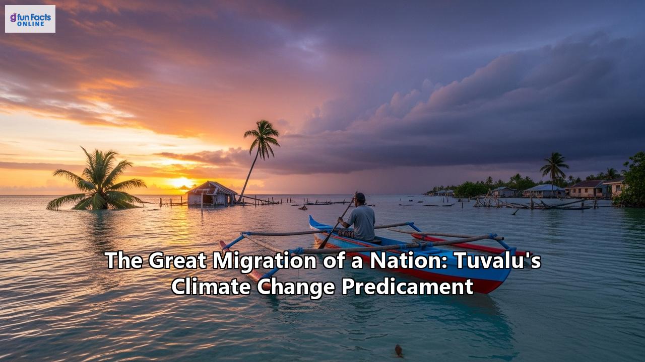 The Great Migration of a Nation: Tuvalu's Climate Change Predicament