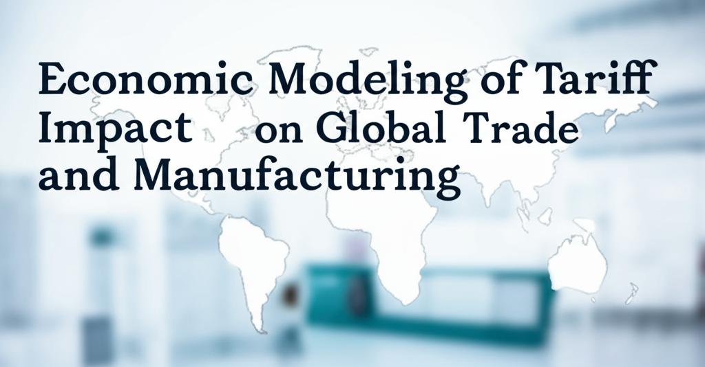 Economic Modeling of Tariff Impacts on Global Trade and Manufacturing