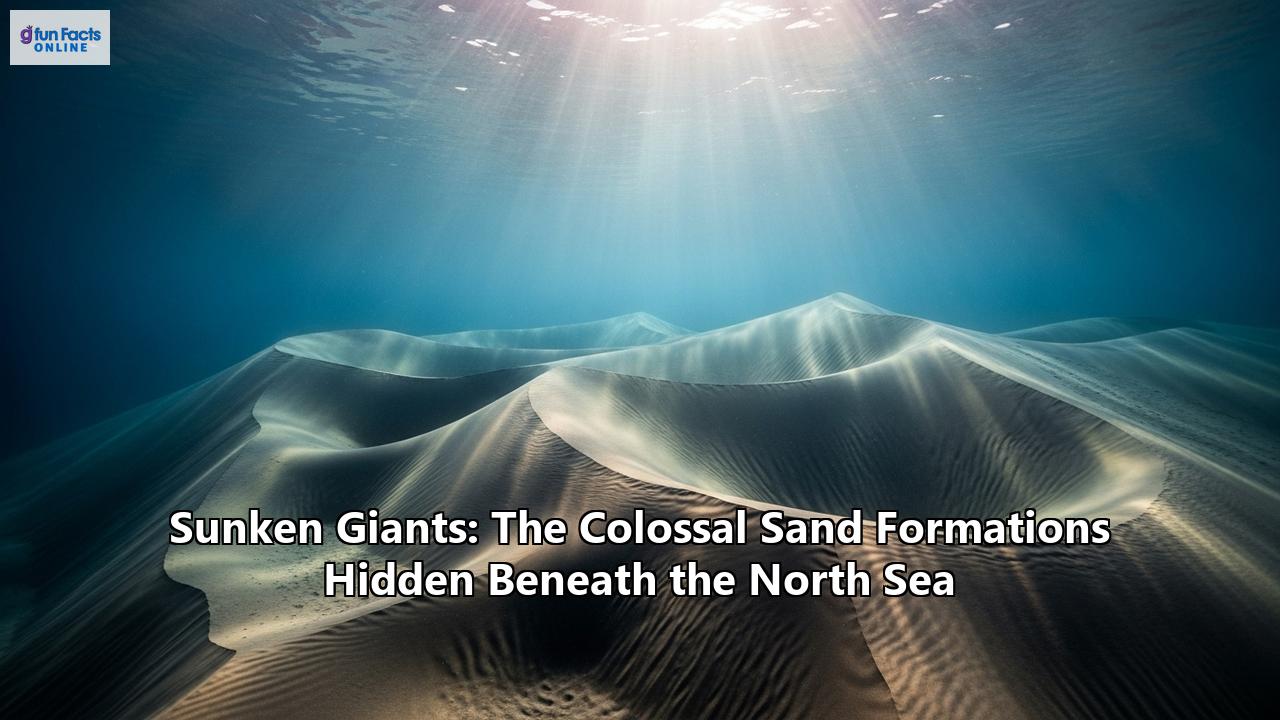 Sunken Giants: The Colossal Sand Formations Hidden Beneath the North Sea