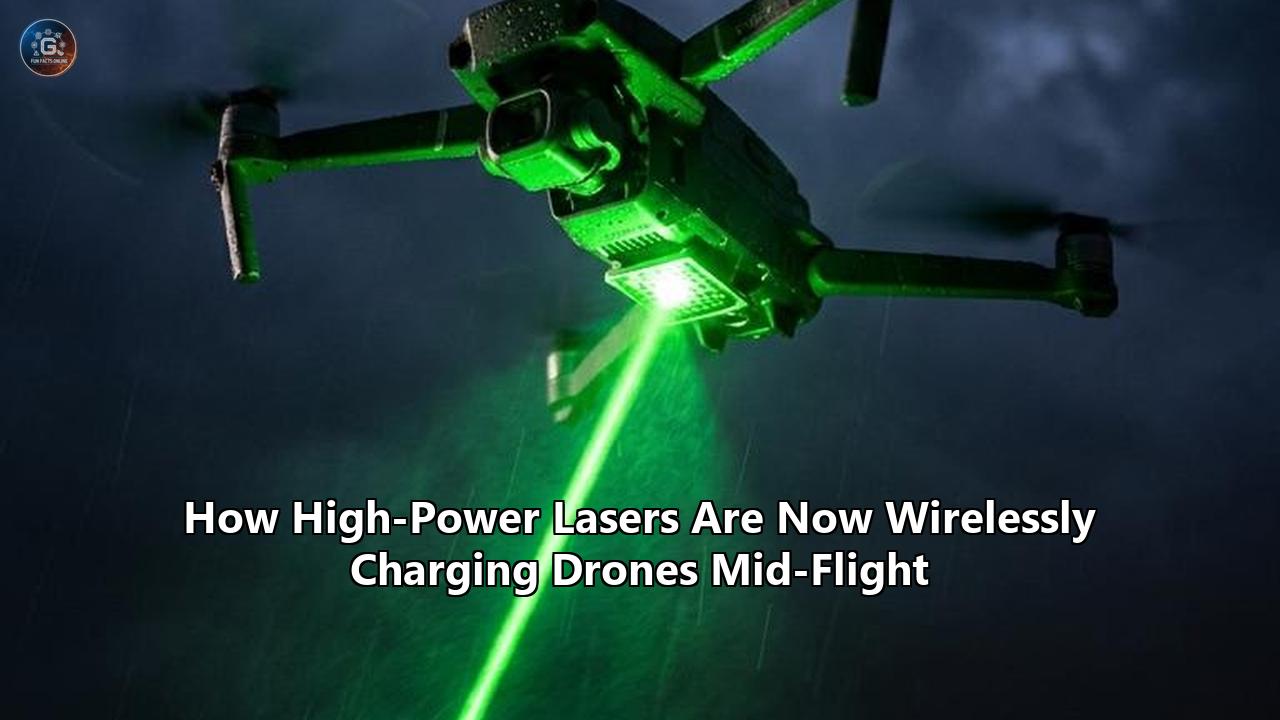 How High-Power Lasers Are Now Wirelessly Charging Drones Mid-Flight