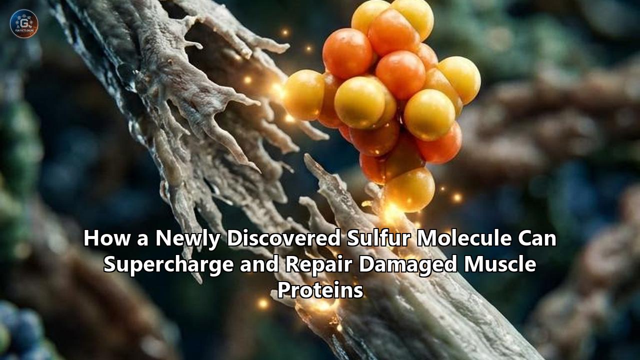 How a Newly Discovered Sulfur Molecule Can Supercharge and Repair Damaged Muscle Proteins