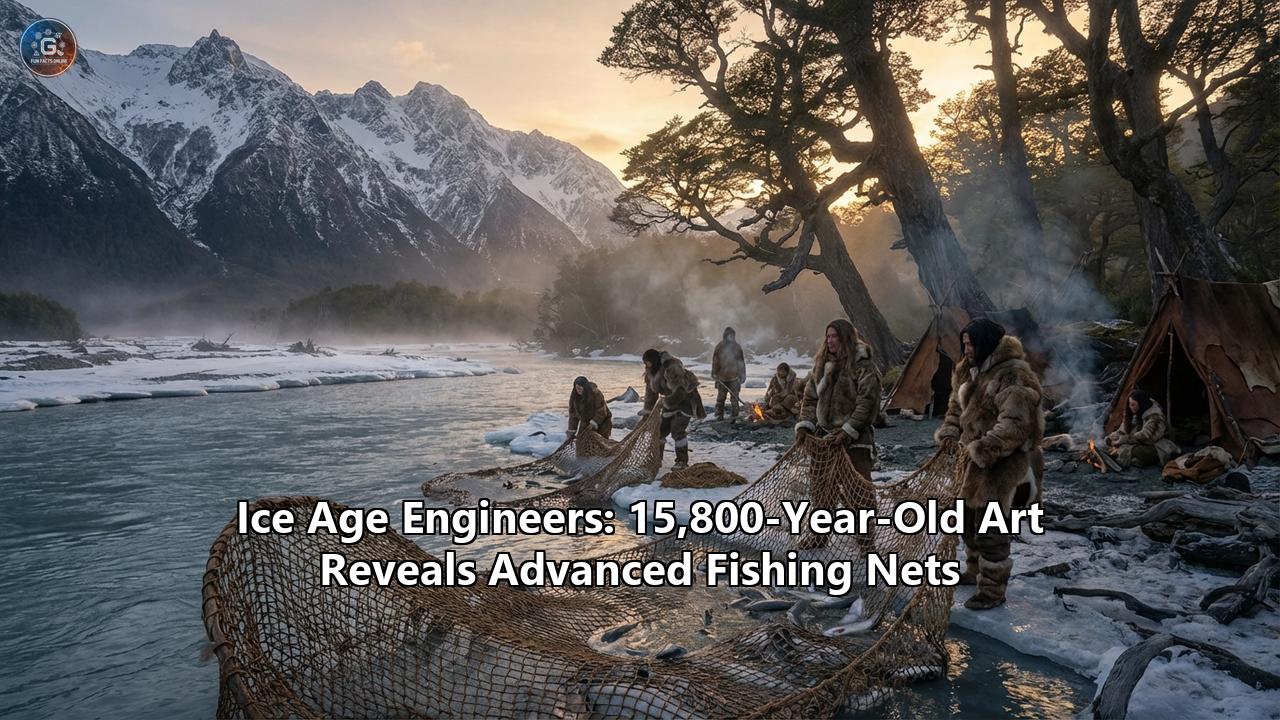 Ice Age Engineers: 15,800-Year-Old Art Reveals Advanced Fishing Nets