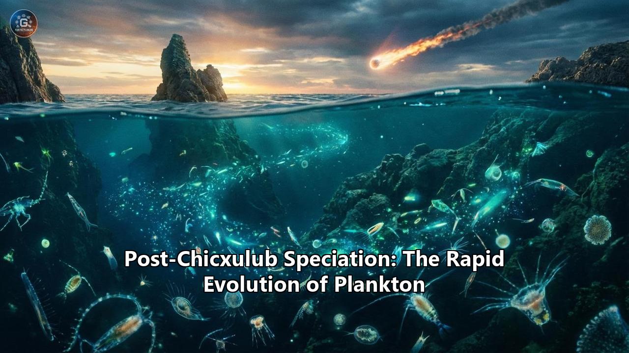 Post-Chicxulub Speciation: The Rapid Evolution of Plankton