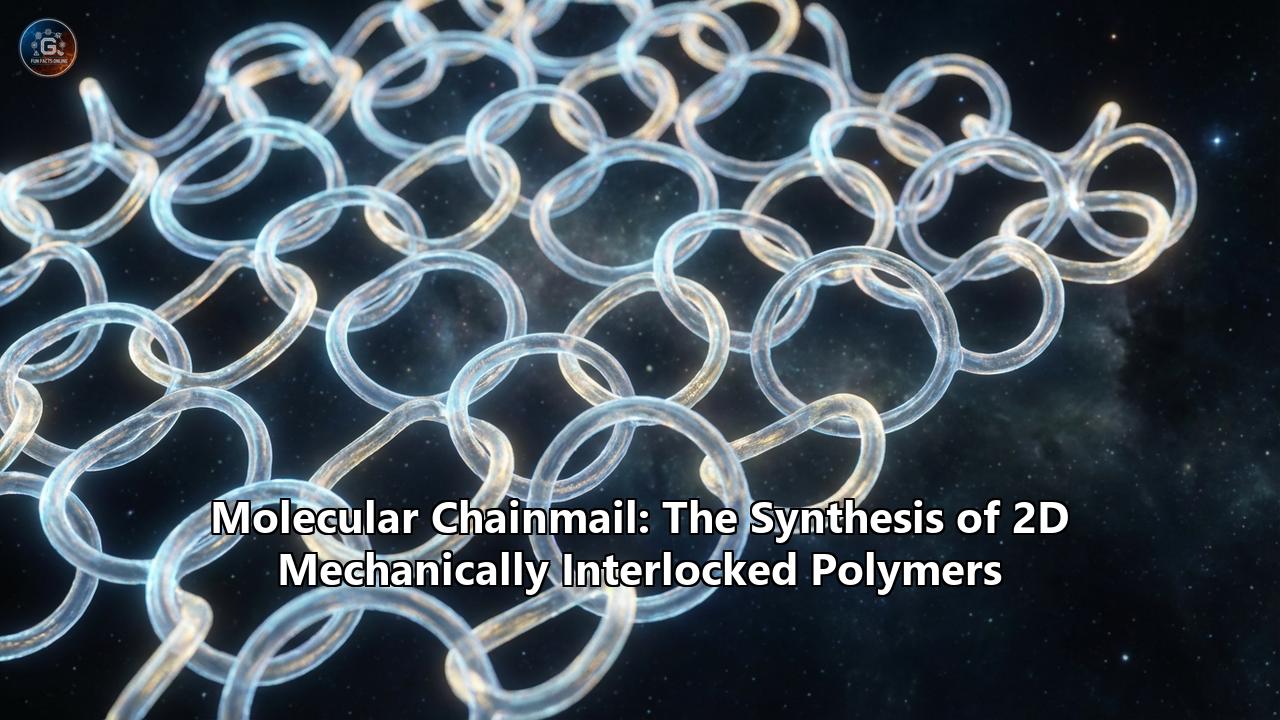 Molecular Chainmail: The Synthesis of 2D Mechanically Interlocked Polymers