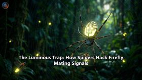 The Luminous Trap: How Spiders Hack Firefly Mating Signals
