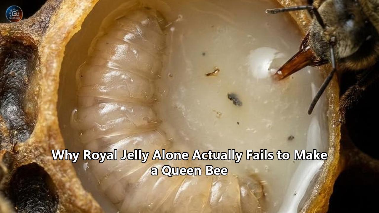 Why Royal Jelly Alone Actually Fails to Make a Queen Bee