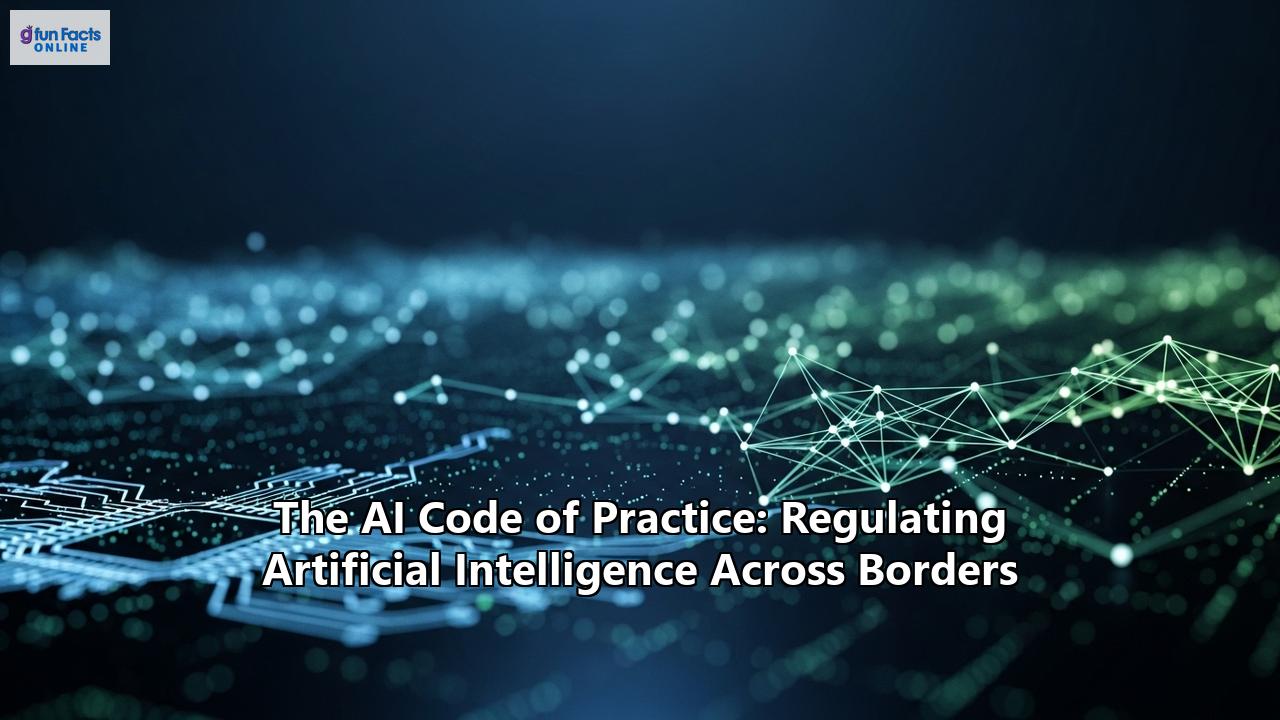 The AI Code of Practice: Regulating Artificial Intelligence Across Borders
