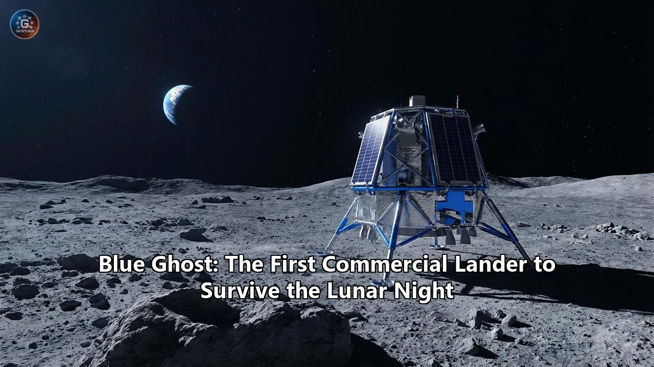 Blue Ghost: The First Commercial Lander to Survive the Lunar Night