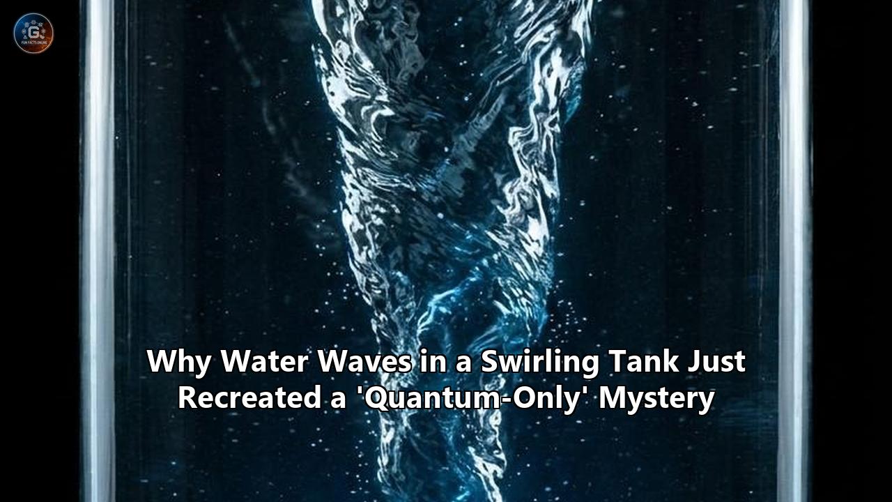 Why Water Waves in a Swirling Tank Just Recreated a 'Quantum-Only' Mystery