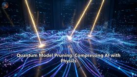 Quantum Model Pruning: Compressing AI with Physics