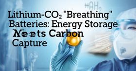 Lithium-CO2 "Breathing" Batteries: Energy Storage Meets Carbon Capture.