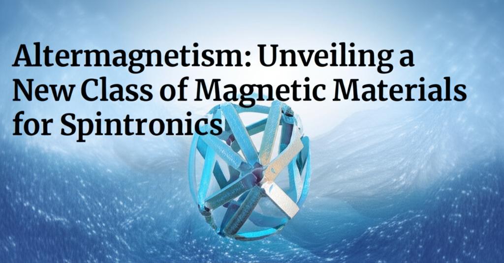 Altermagnetism: Unveiling a New Class of Magnetic Materials for Spintronics