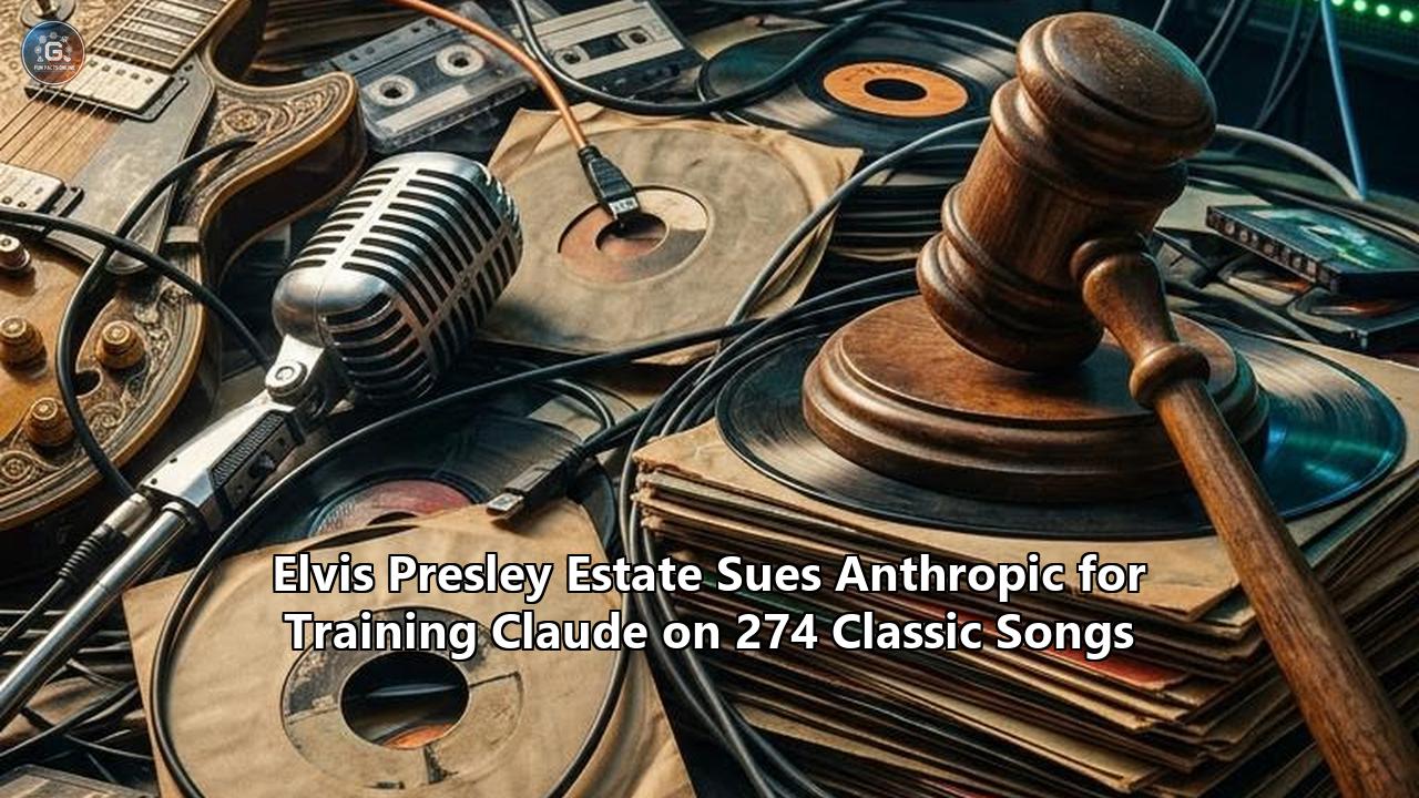 Elvis Presley Estate Sues Anthropic for Training Claude on 274 Classic Songs