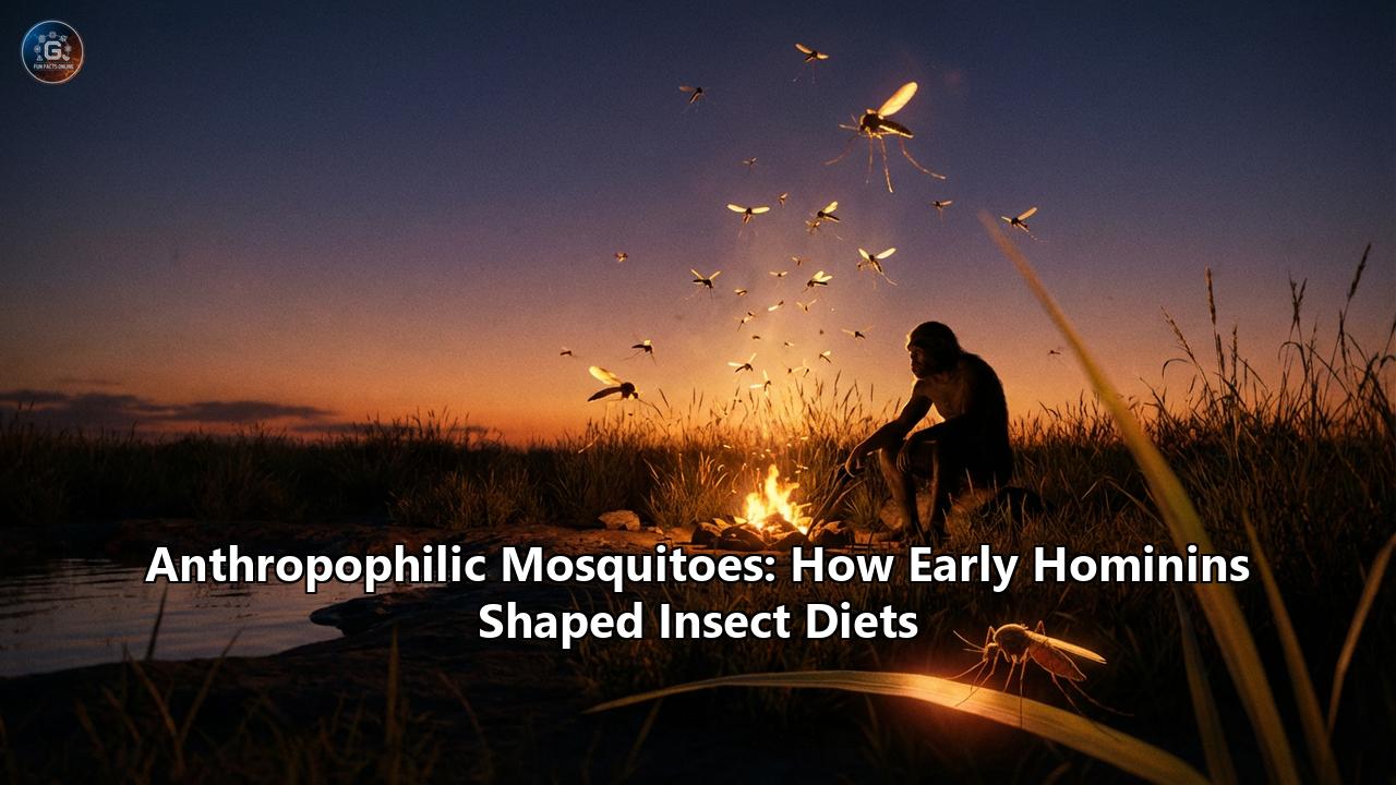 Anthropophilic Mosquitoes: How Early Hominins Shaped Insect Diets