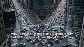 Why Thousands of Robotaxis Just Emergency Parked Themselves Across Global Cities Today