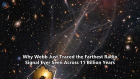 Why Webb Just Traced the Farthest Radio Signal Ever Seen Across 11 Billion Years