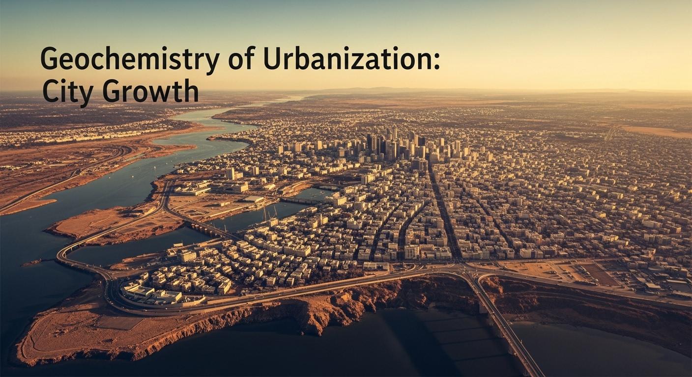 Geochemistry of Urbanization: City Growth