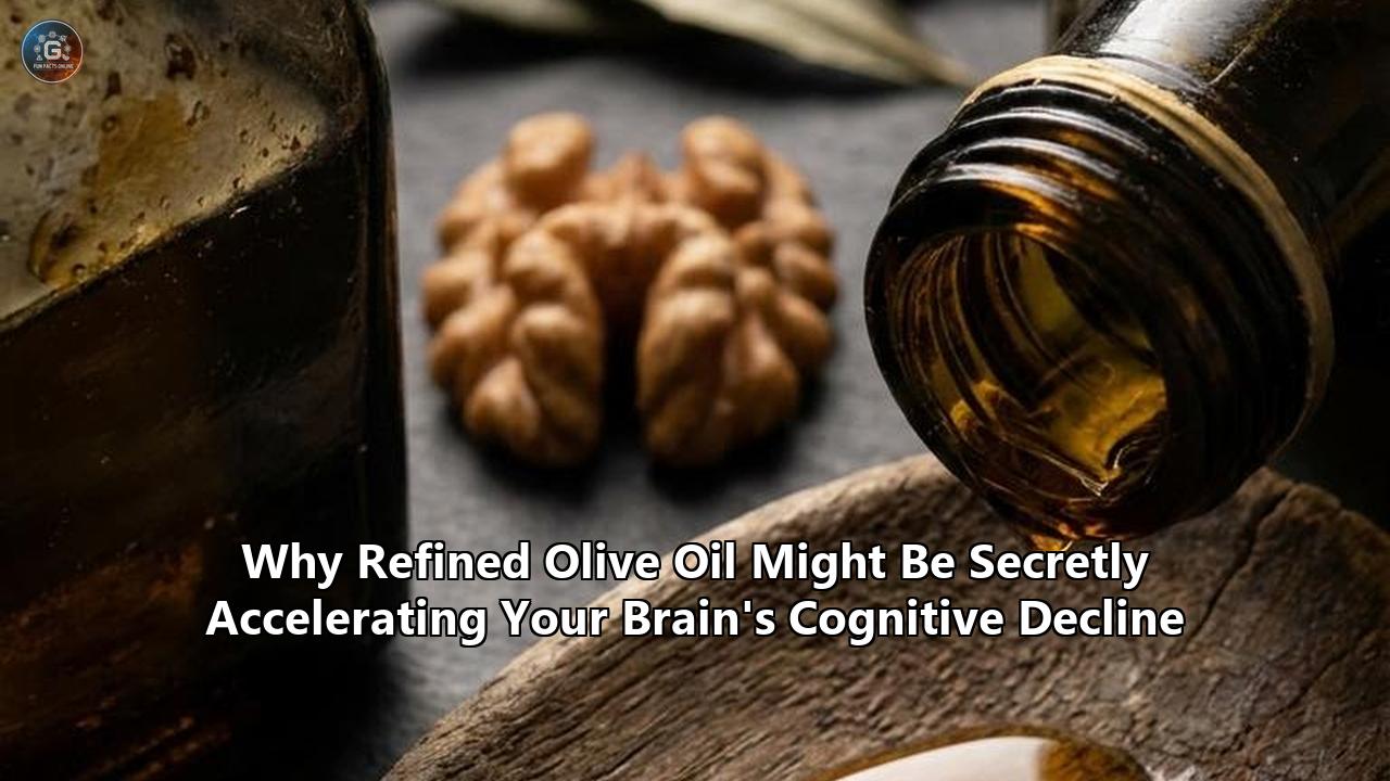 Why Refined Olive Oil Might Be Secretly Accelerating Your Brain's Cognitive Decline