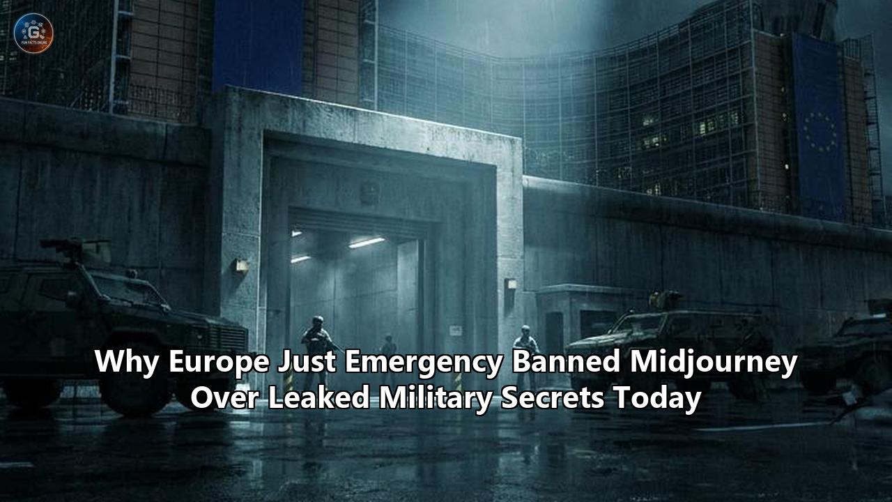 Why Europe Just Emergency Banned Midjourney Over Leaked Military Secrets Today