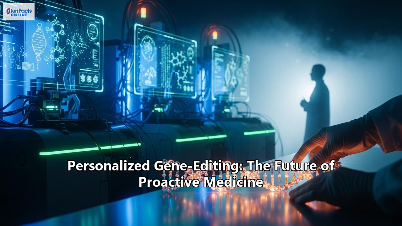 Personalized Gene-Editing: The Future of Proactive Medicine