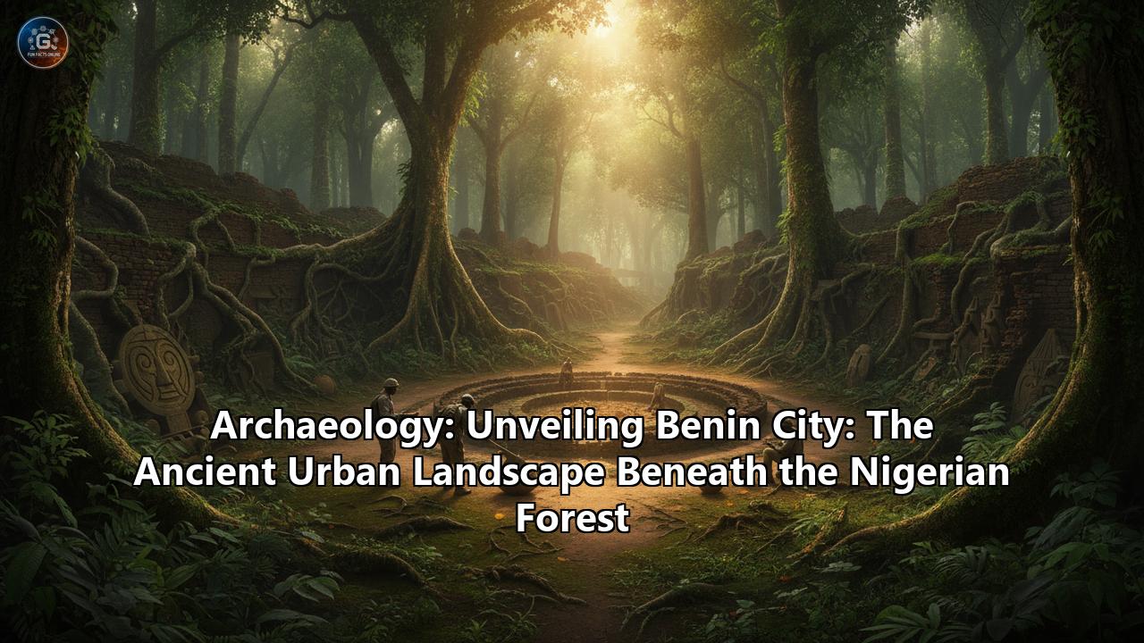 Archaeology: Unveiling Benin City: The Ancient Urban Landscape Beneath the Nigerian Forest