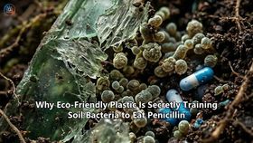 Why Eco-Friendly Plastic Is Secretly Training Soil Bacteria to Eat Penicillin