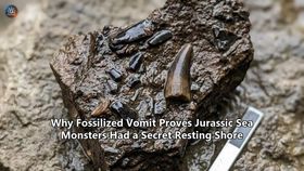 Why Fossilized Vomit Proves Jurassic Sea Monsters Had a Secret Resting Shore