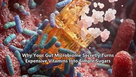 Why Your Gut Microbiome Secretly Turns Expensive Vitamins Into Simple Sugars