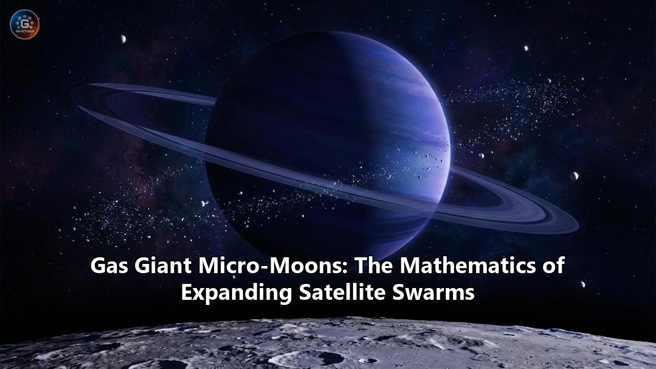 Gas Giant Micro-Moons: The Mathematics of Expanding Satellite Swarms