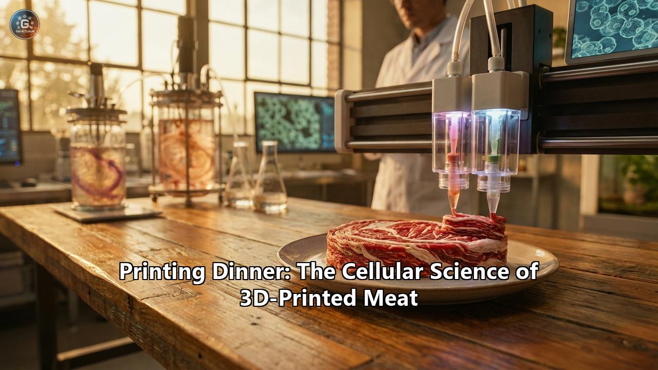 Printing Dinner: The Cellular Science of 3D-Printed Meat