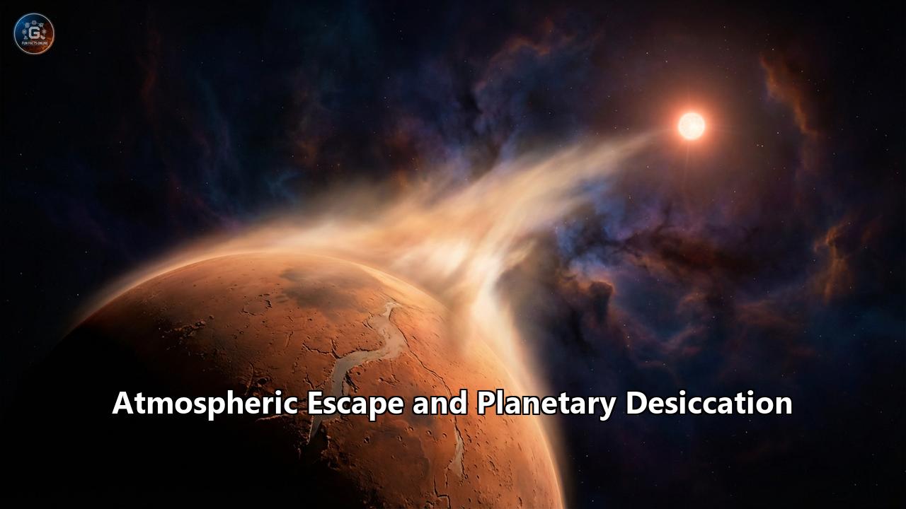 Atmospheric Escape and Planetary Desiccation