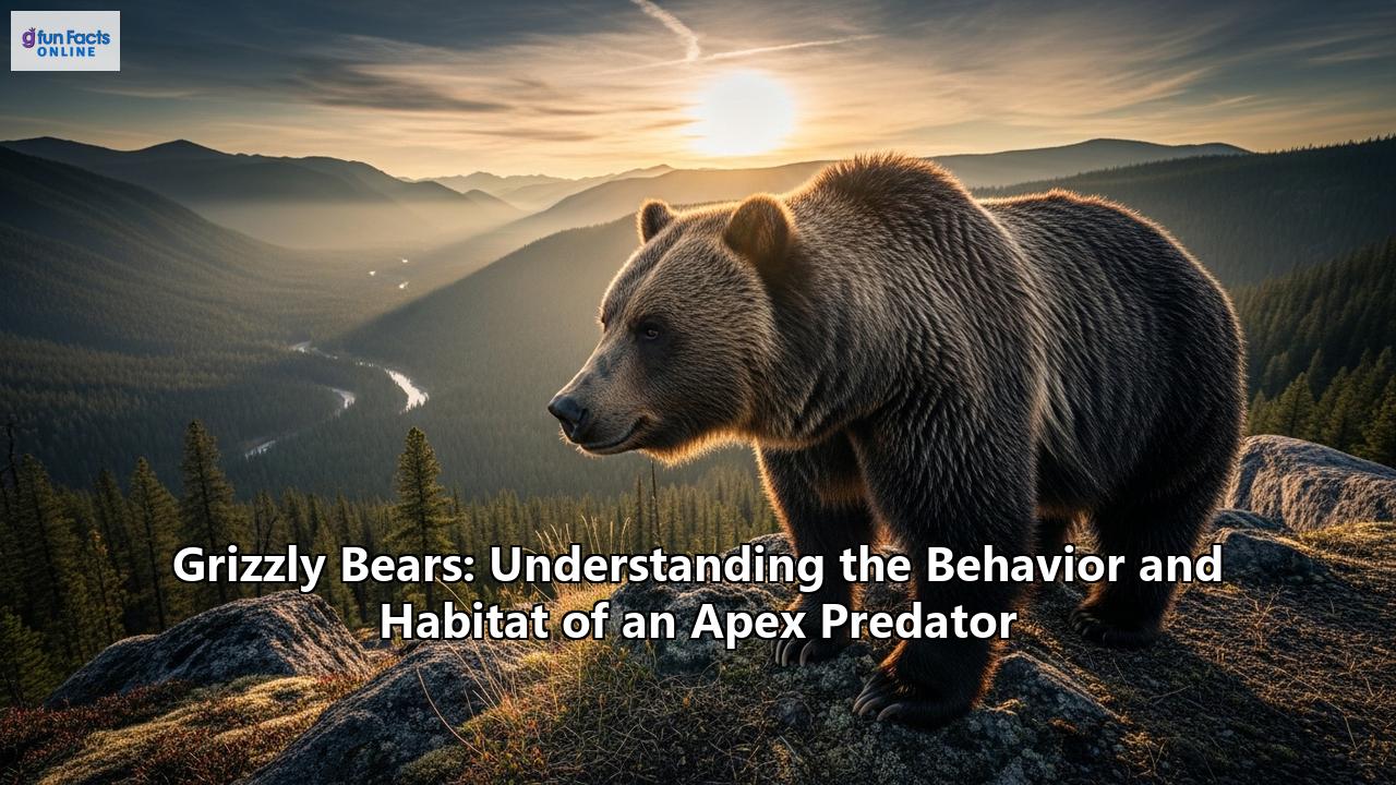 Grizzly Bears: Understanding the Behavior and Habitat of an Apex Predator