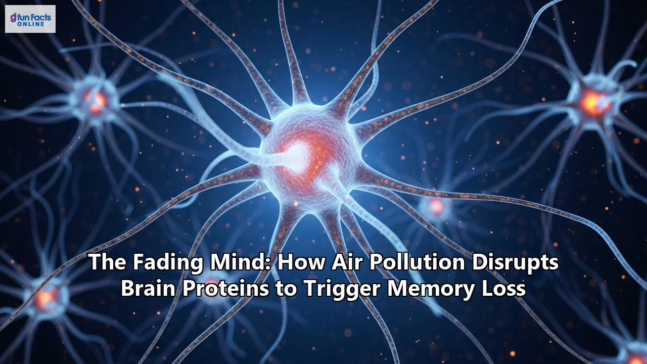The Fading Mind: How Air Pollution Disrupts Brain Proteins to Trigger Memory Loss