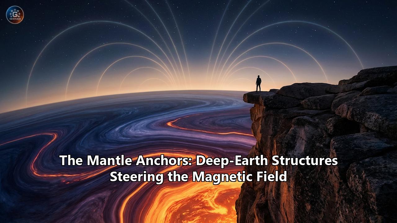 The Mantle Anchors: Deep-Earth Structures Steering the Magnetic Field