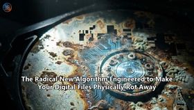 The Radical New Algorithm Engineered to Make Your Digital Files Physically Rot Away
