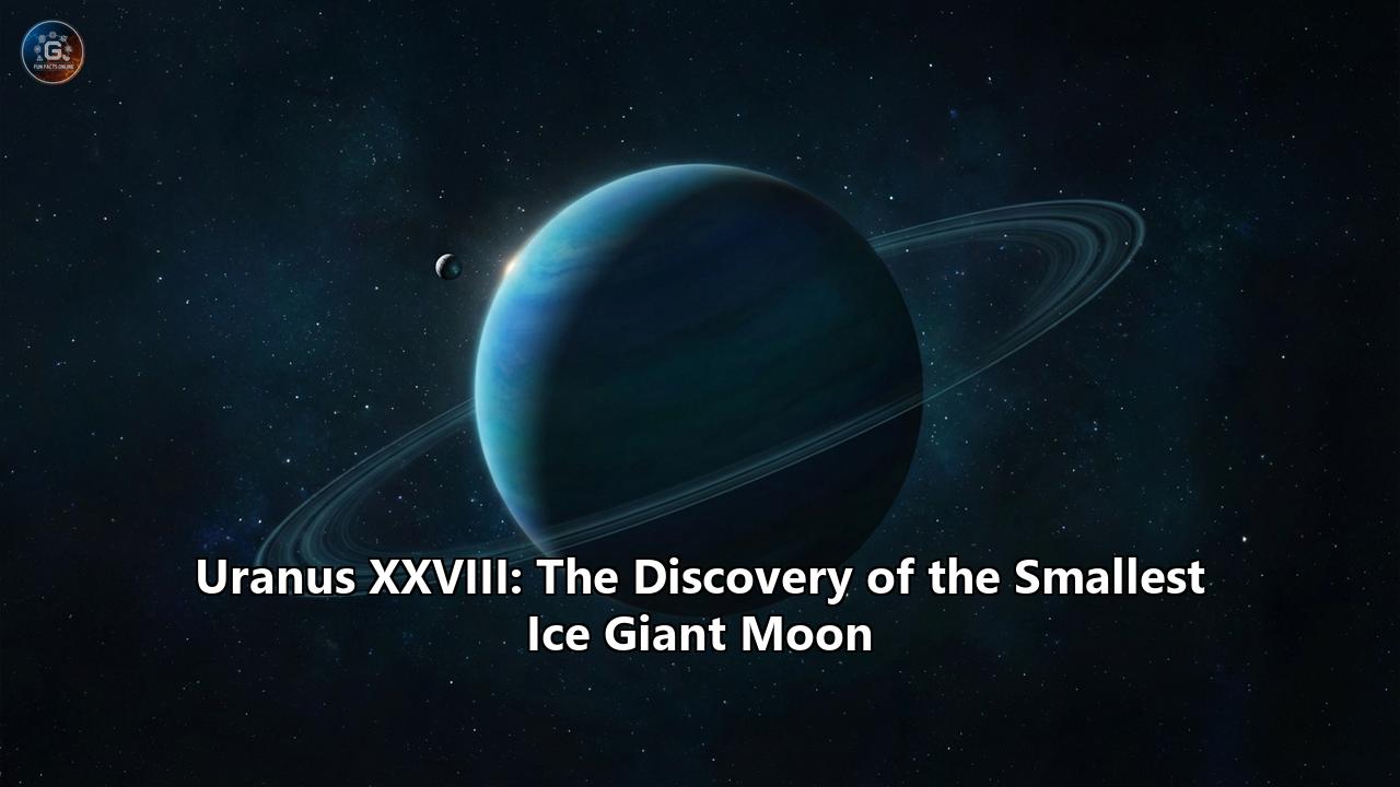 Uranus XXVIII: The Discovery of the Smallest Ice Giant Moon