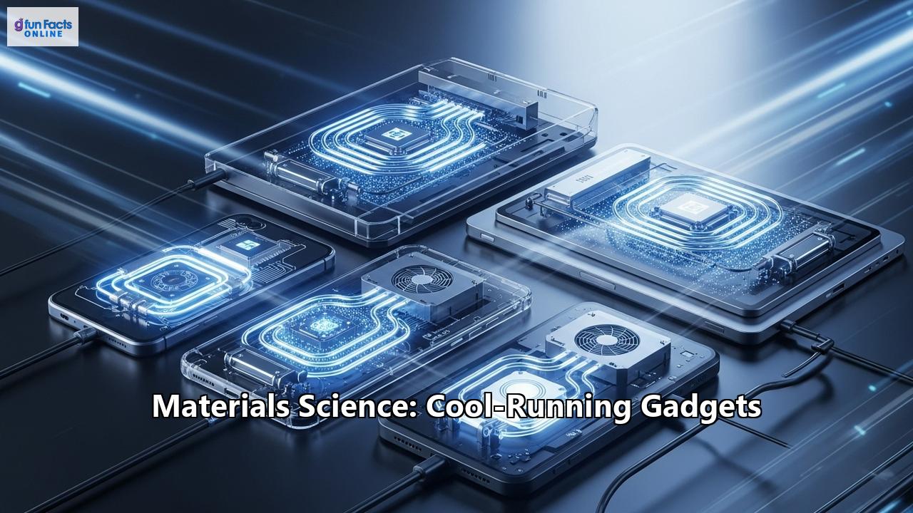 Materials Science: Cool-Running Gadgets