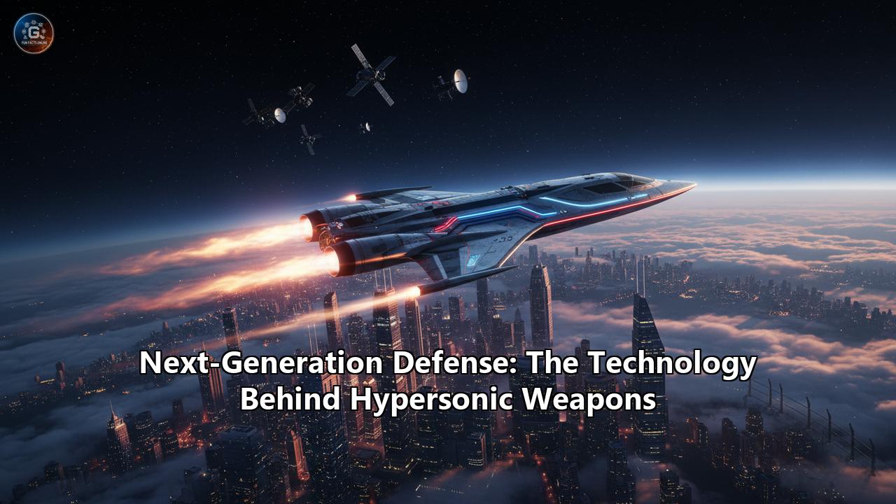 Next-Generation Defense: The Technology Behind Hypersonic Weapons