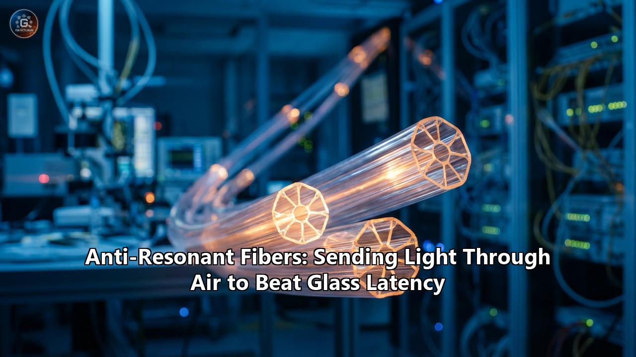 Anti-Resonant Fibers: Sending Light Through Air to Beat Glass Latency