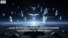 Lunar Power Grid: Engineering Solar Satellite Constellations for Moon Bases