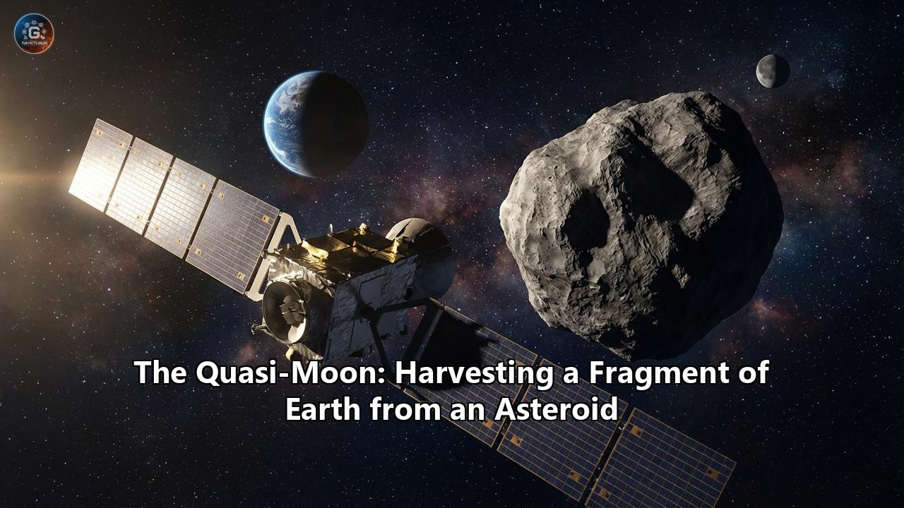 The Quasi-Moon: Harvesting a Fragment of Earth from an Asteroid